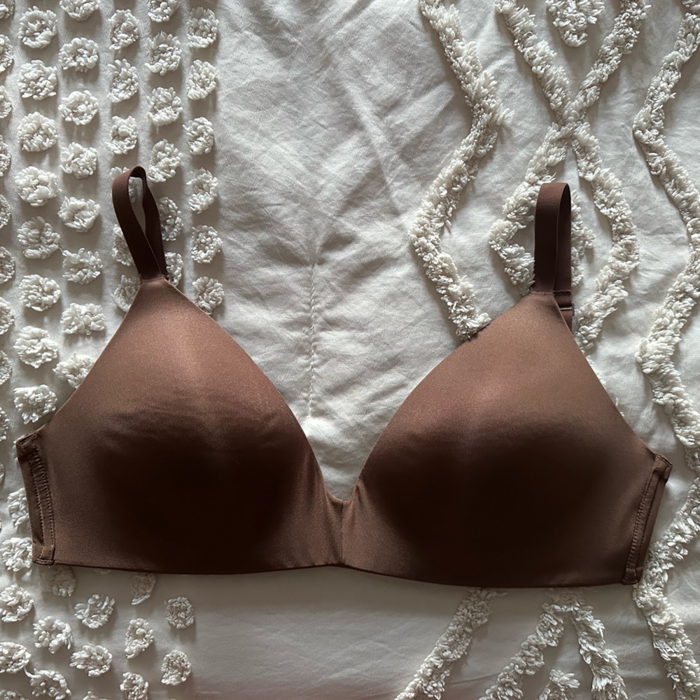 SKIMS Chocolate Brown Bra